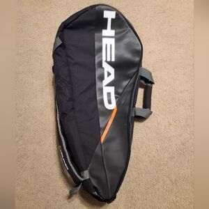 HEAD Tour Team Black And Orange Double Tennis Racket Bag